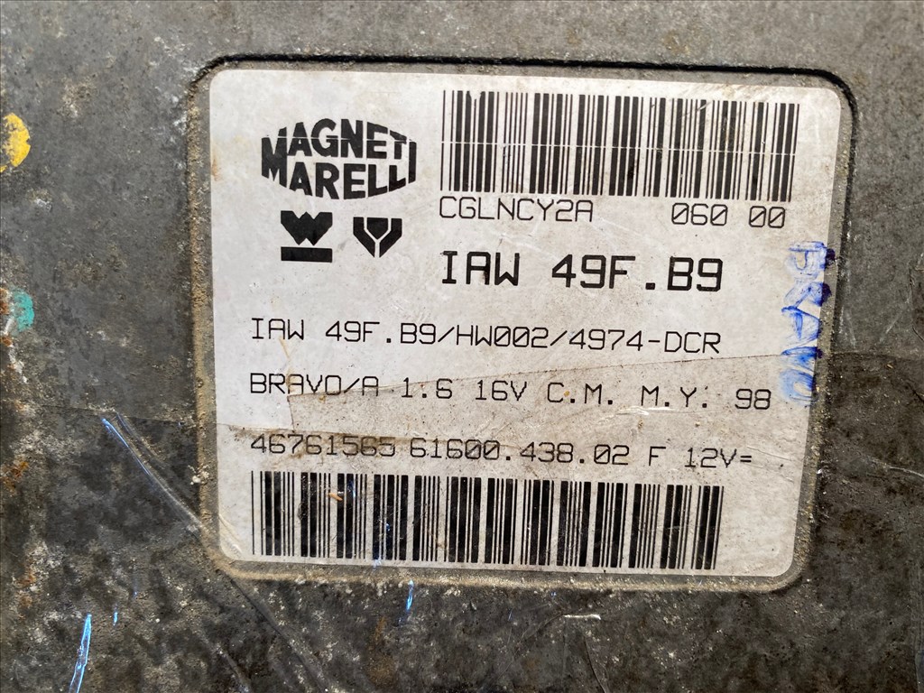 Fiat Bravo 1.6 16V ECU  5. kép