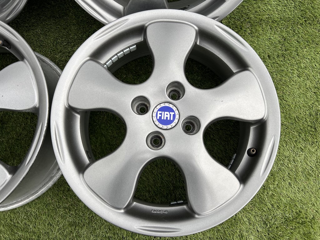 4x98 15" Fiat gyári alufelni 6Jx15h2 ET40 3. kép