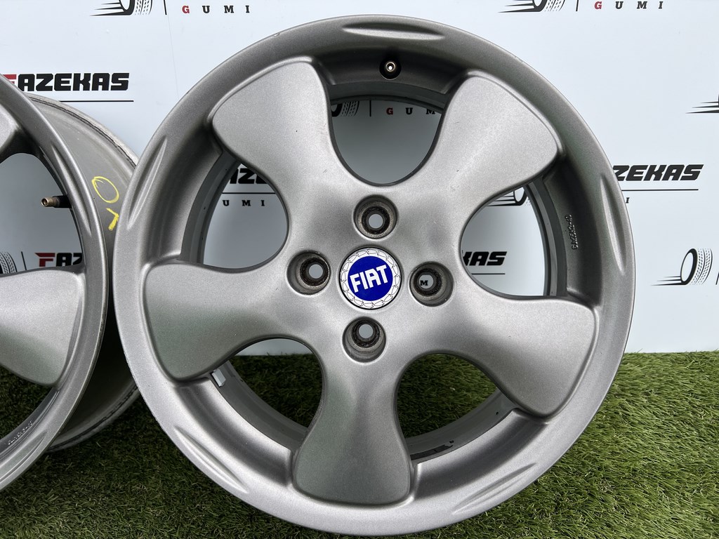 4x98 15" Fiat gyári alufelni 6Jx15h2 ET40 5. kép