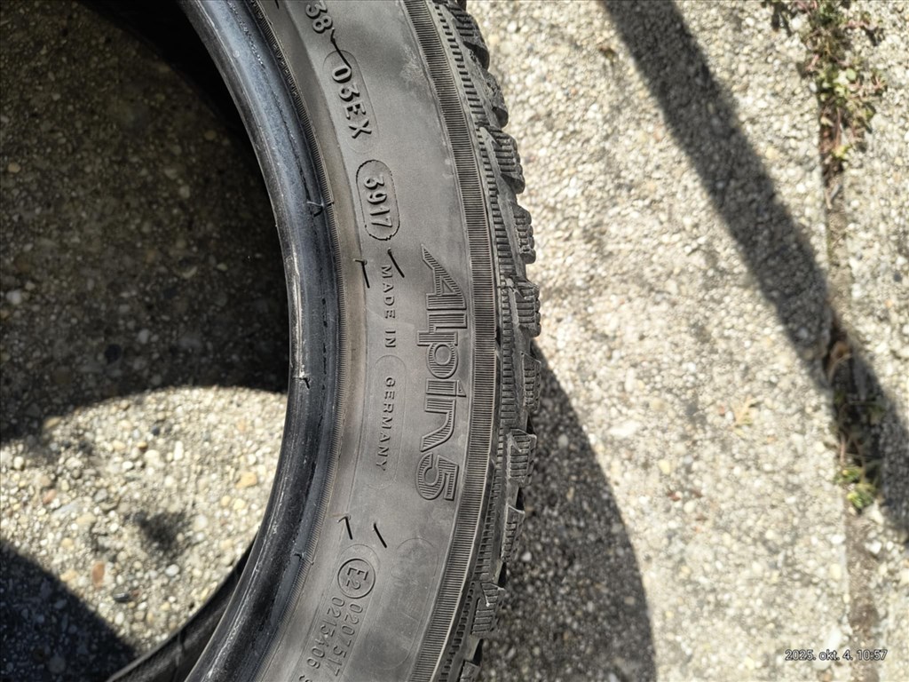  215/5017" használt Michelin téli gumi gumi 4. kép
