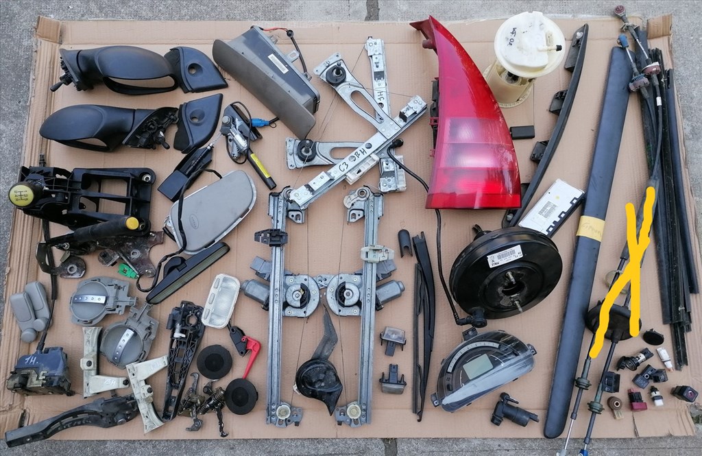 Citroën C3 I 1.4 Motorvezérlő BSI kulcsérzékelő immo szett  3. kép