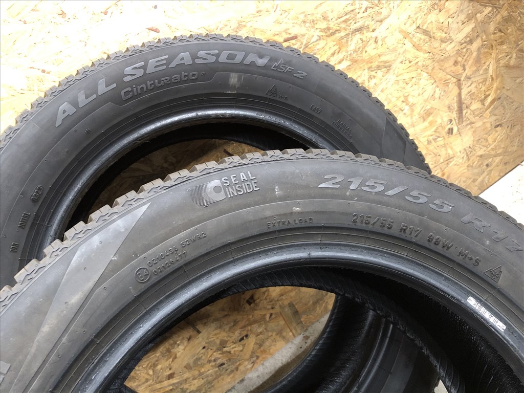 215/55/17 Pirelli négyévszakos gumi 215 55 17 7. kép