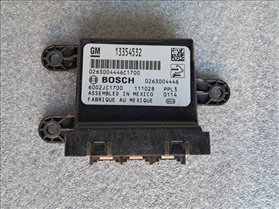 Opel Astra J parkoló asszisztens vezérlő elektronika  13354532