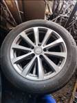  17" használt alufelni, rajta 225/55 használt Continental téli gumi gumi 