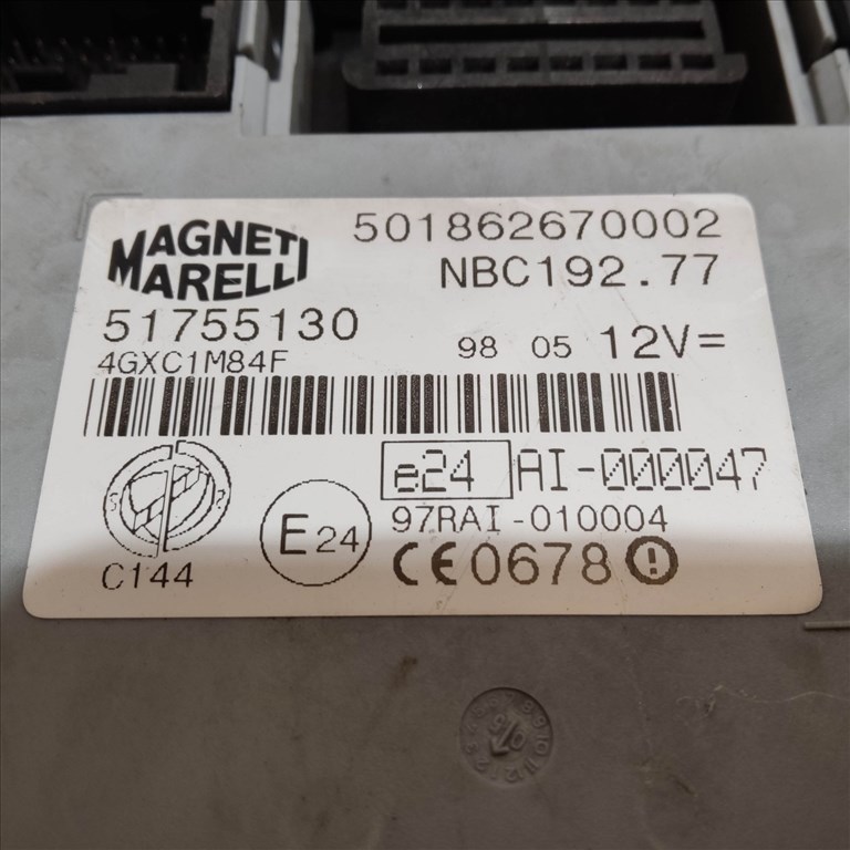 72472 Fiat Stilo 1,9 8v Diesel 115 Le motorvezérlő szett 0281011553 , 55198058 , 51755130 4. kép