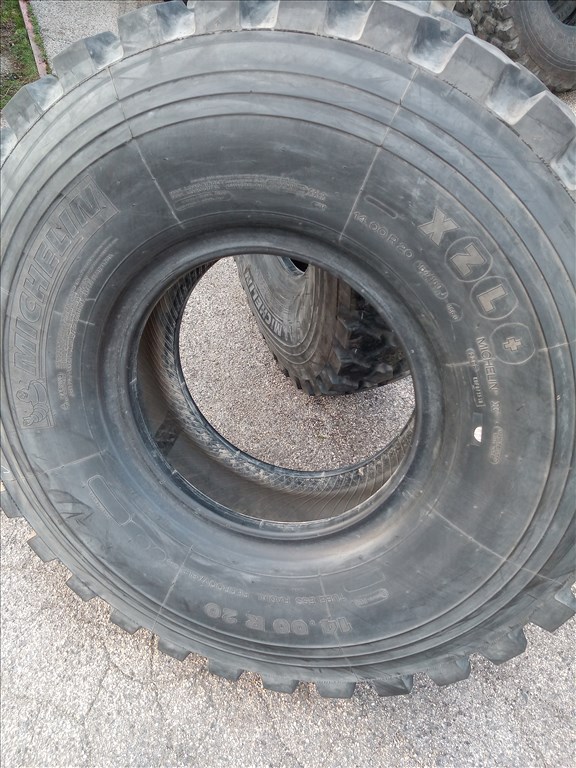 14.00 R20 használt Michelin XZL 14 r20 14.00x20 14,00r20 8. kép