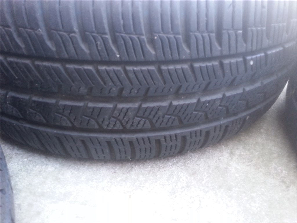  4x108 gyári Ford lemezfelni, rajta 195/50R15 használt négyévszakos gumi szenzorral 10. kép