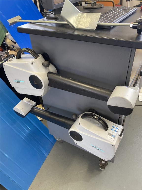 Beissbarth ML5000 4 fejes rádiós futóműállító 2025 adatbázis, teljes felszereléssel 2. kép