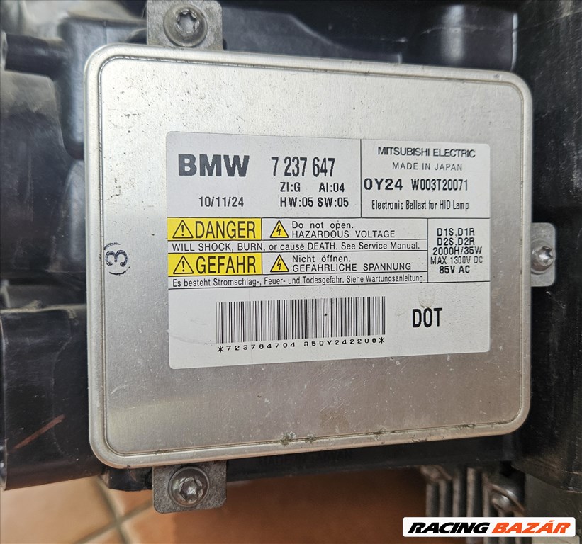 BMW 520 F10/F11 Bal első xenon fényszóró  4. kép