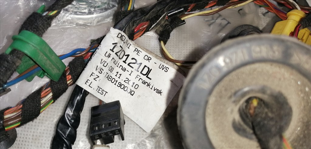 Skoda Octavia II jobb első ajtó vezetékköteg eladó 3. kép