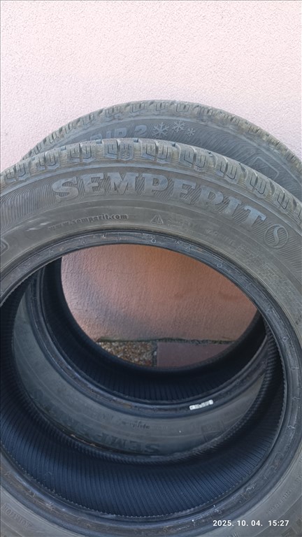  175/6515" használt Semperit téli gumi 5mm dot4417 175/65R15 4db 3. kép