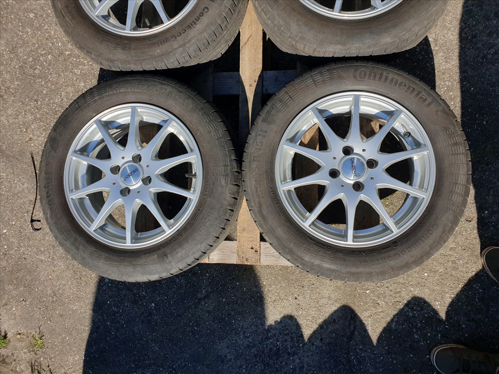 15" 4x100 Opel E Corsa + szenzor 2. kép