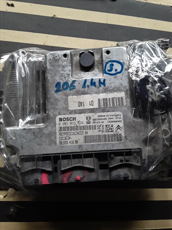 Peugeot 206 1.4 HDI Motorvezérlő Szett 9659341880 1. kép