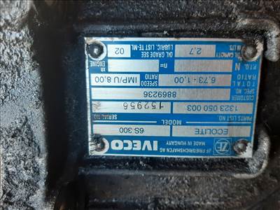 Iveco Daily 8869236 Váltó