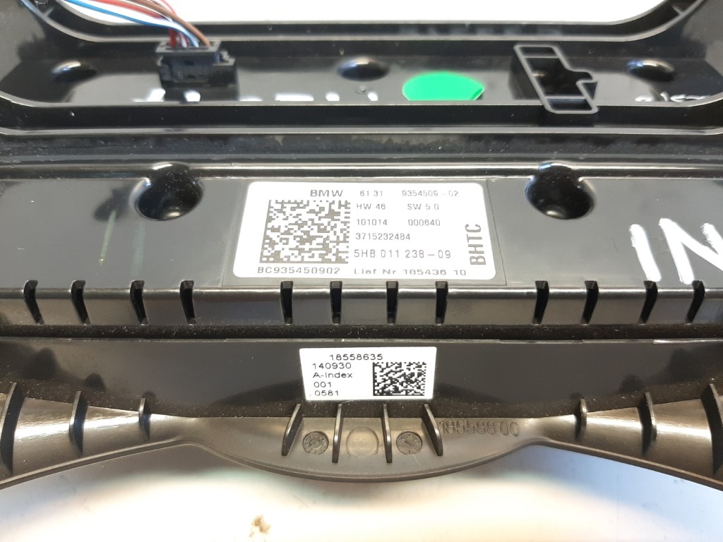 Mini cooper (F55/F56) fûtéskapcsoló (fûtés kapcsoló) 61319354509 3. kép