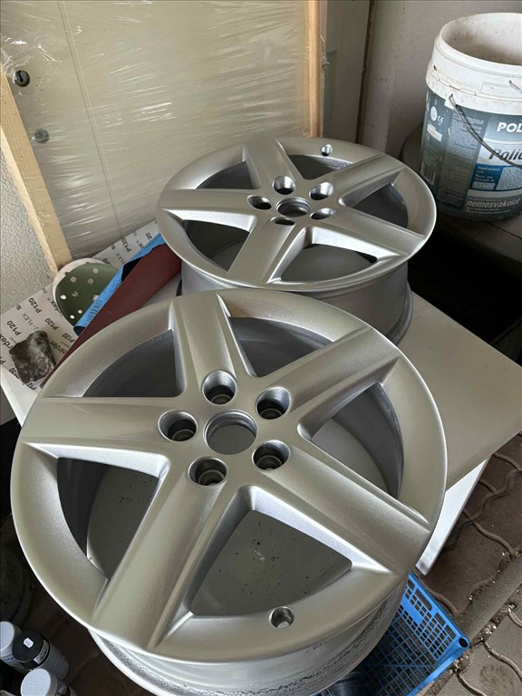  5x112 lyukosztású 7,5JJ 17" újszerű (gyári felni) alufelni 4. kép