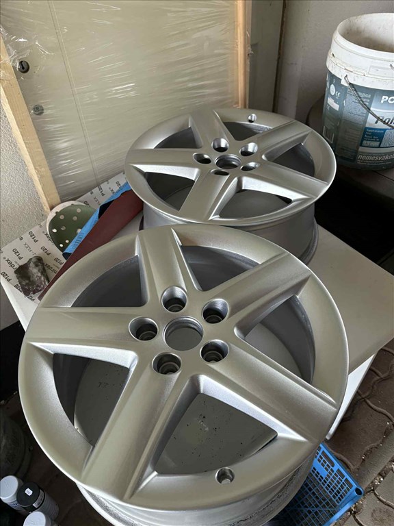  5x112 lyukosztású 7,5JJ 17" újszerű (gyári felni) alufelni 6. kép