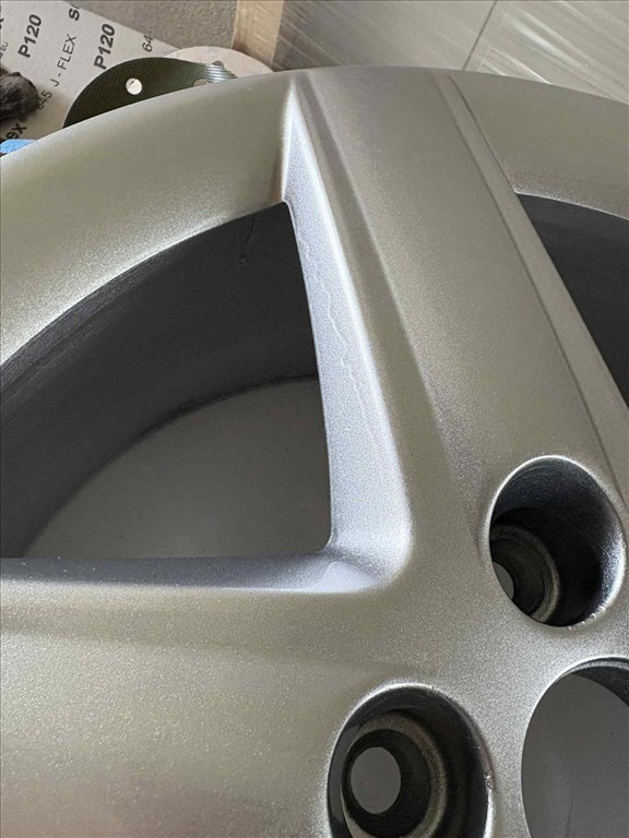  5x112 lyukosztású 7,5JJ 17" újszerű (gyári felni) alufelni 8. kép