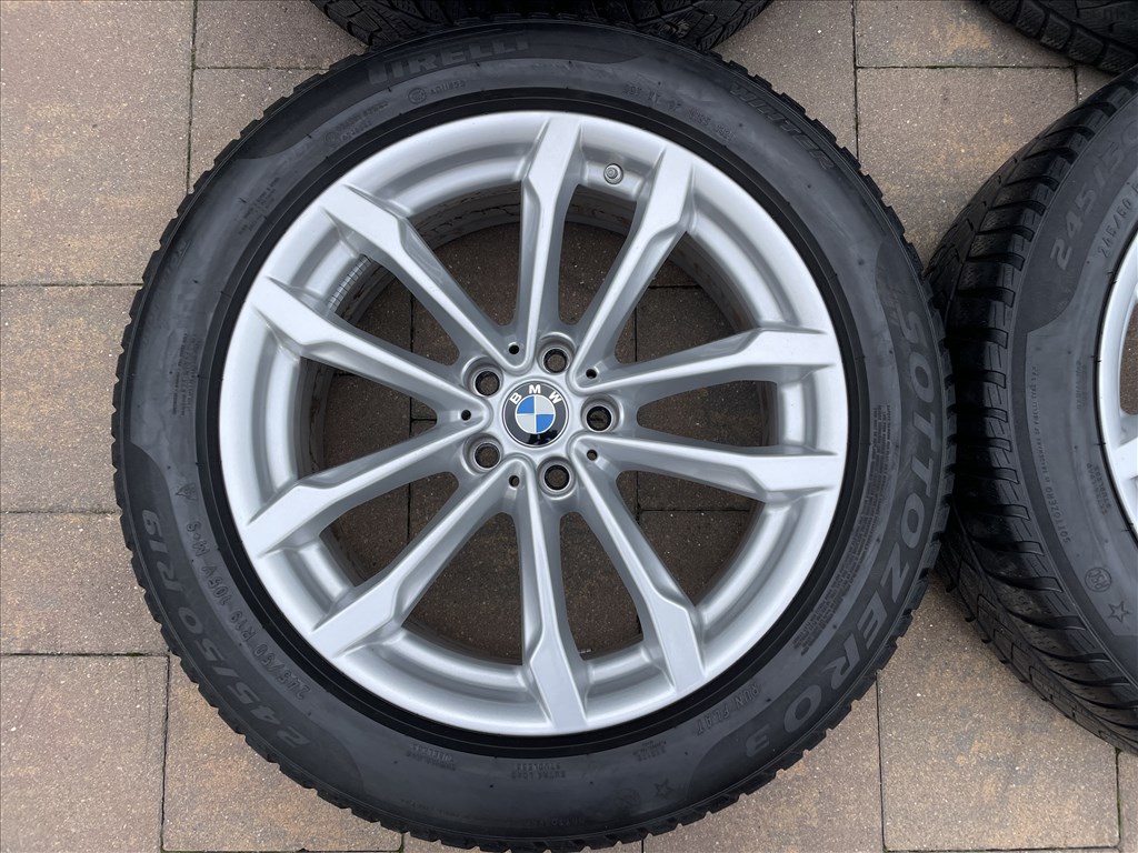 BMW X3 iX3 X4 Styling 691 19” téli gyári alufelni szett ELADó! 2. kép