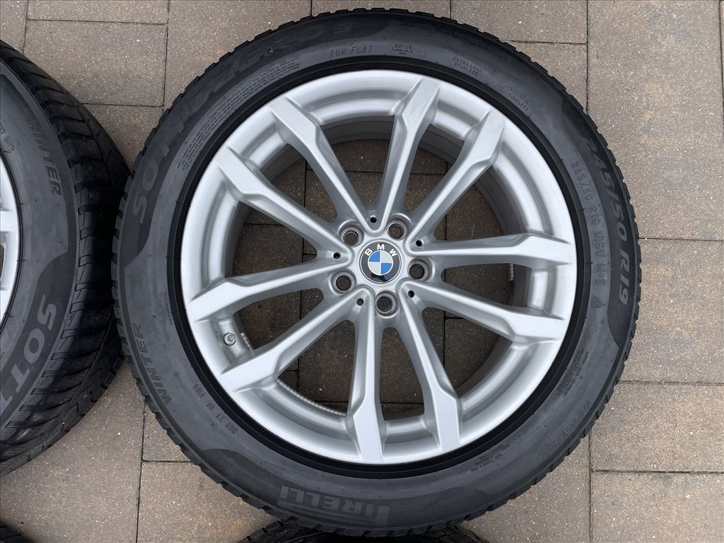 BMW X3 iX3 X4 Styling 691 19” téli gyári alufelni szett ELADó! 4. kép