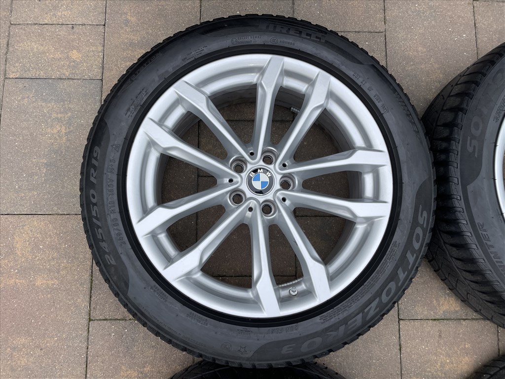 BMW X3 iX3 X4 Styling 691 19” téli gyári alufelni szett ELADó! 5. kép