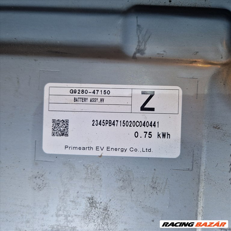 Toyota Corolla (ZWE211) 1.8 Hybrid 122 LE hybrid akkumulátor (HV akkumulátor) g951047121 g928047150 3. kép