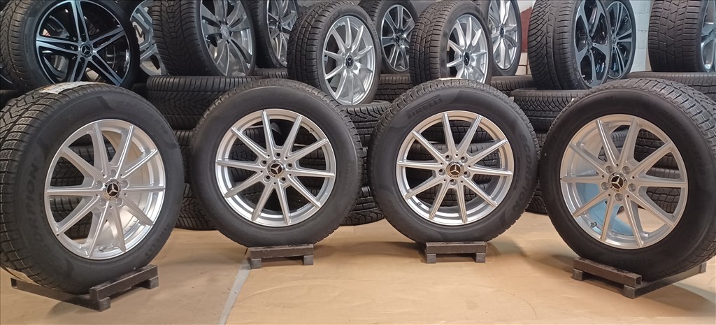 Új! Mercedes W167 Gle 5x112 7,5x18 235/60 R18 új téli gumikkal 4db 6. kép