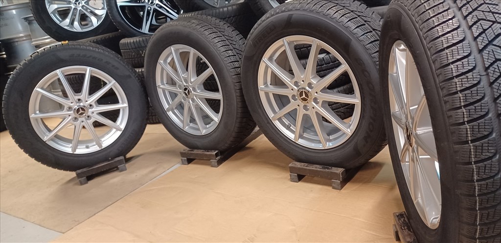 Új! Mercedes W167 Gle 5x112 7,5x18 235/60 R18 új téli gumikkal 4db 8. kép