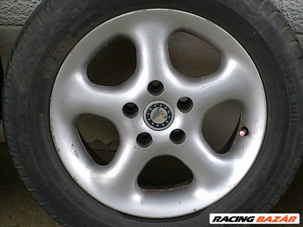 Eladó 4db 15-ös 5x110-es Platin-Opel alufelni 205/60R15 Matador-Pneumat nyári gumival 2. kép