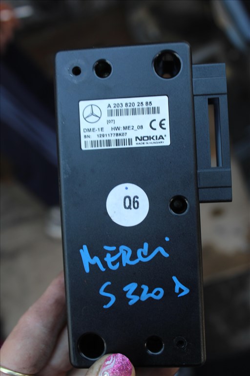 Mercedes S 320 W220  telefon vezérlő A2038202585 2. kép