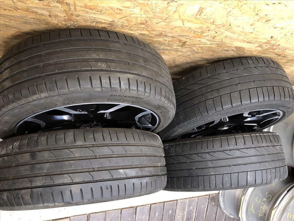  4x108 gyári Citroen 17 col alufelni, 205/45 nyári gumi 17 colos 11. kép