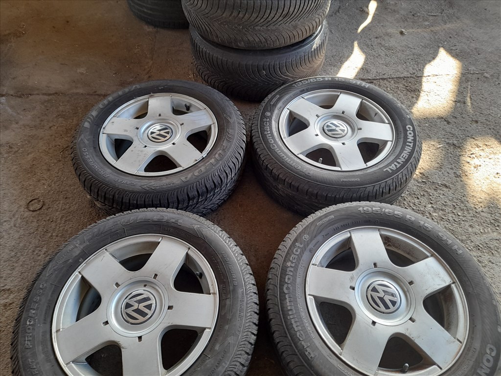  5x100 lyukosztású 6JJ 15" használt (gyári felni) alufelni 3. kép