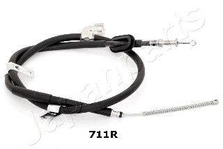 JAPANPARTS BC-711R - Kézifék bowden SUBARU