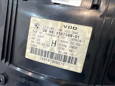 BMW X1 E84 23d Kilométeróra Óracsoport 9187369