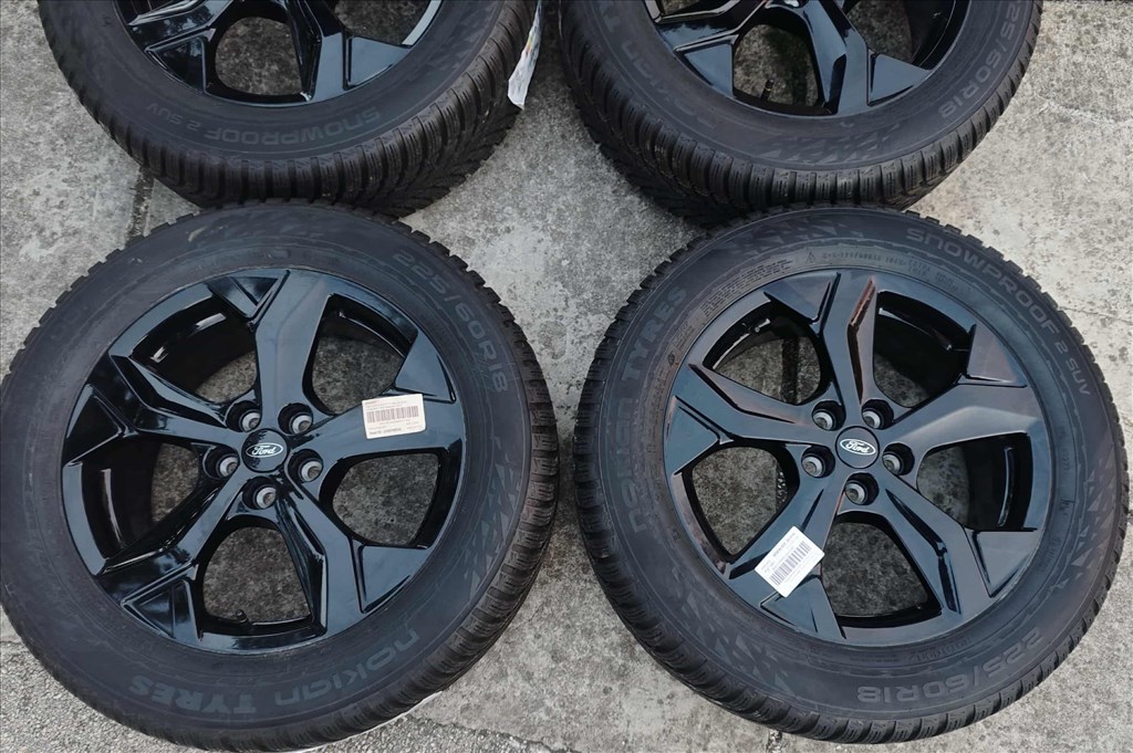 ÚJ 5x108 18 Ford gyári Kuga Mustang Mach-e - Nokian 225/60 r18 " Téli + tpms 5. kép