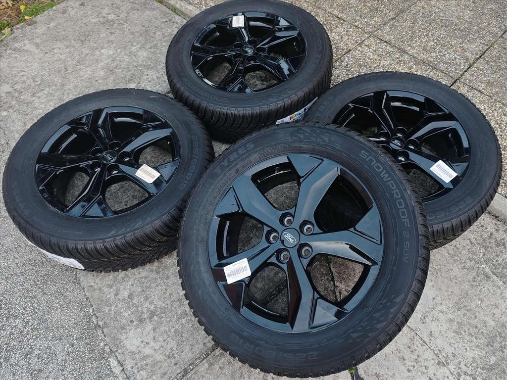ÚJ 5x108 18 Ford gyári Kuga Mustang Mach-e - Nokian 225/60 r18 " Téli + tpms 4. kép