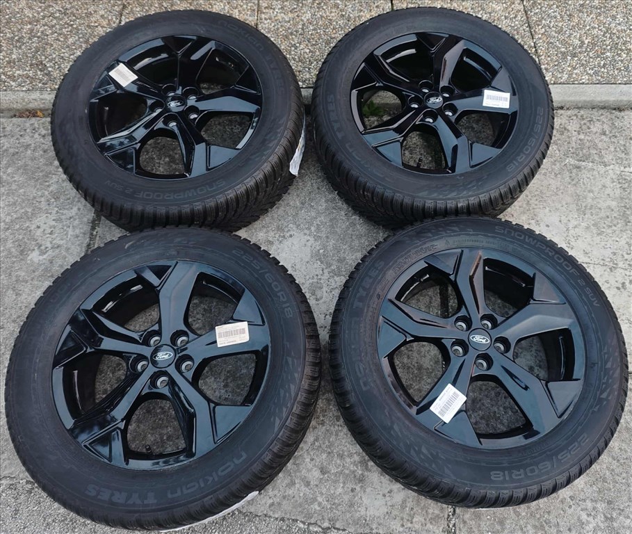 ÚJ 5x108 18 Ford gyári Kuga Mustang Mach-e - Nokian 225/60 r18 " Téli + tpms 2. kép