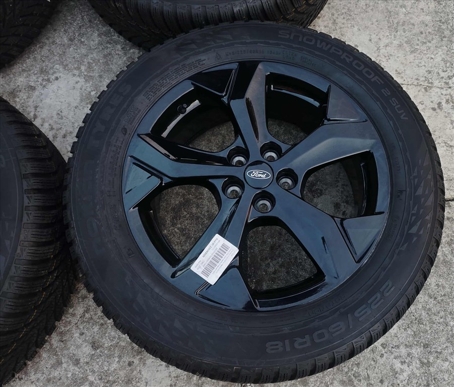ÚJ 5x108 18 Ford gyári Kuga Mustang Mach-e - Nokian 225/60 r18 " Téli + tpms 3. kép