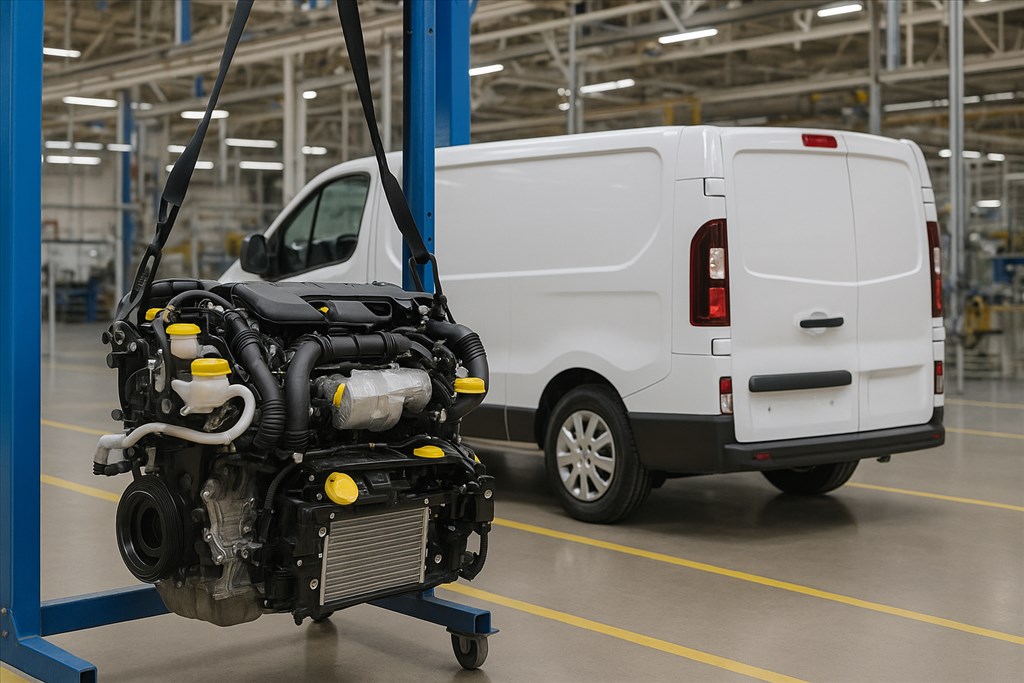 Renault Trafic III, Opel Vivaro C, Nissan NV motor egyben vf1fl000567663130 m9r-710-c217573 1. kép