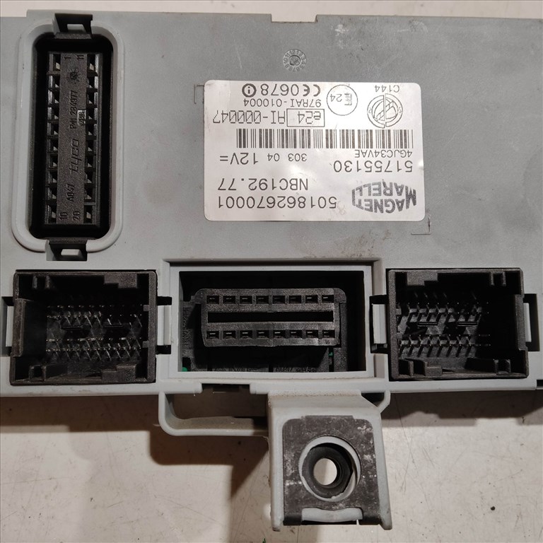 209090 Fiat Stilo 1,9 8v Diesel 115 Le motorvezérlő szett 0281011553 , 55198058 , 51755130 5. kép