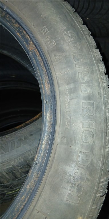  205/5516" használt Taurus téli gumi 2db 2020 4. kép