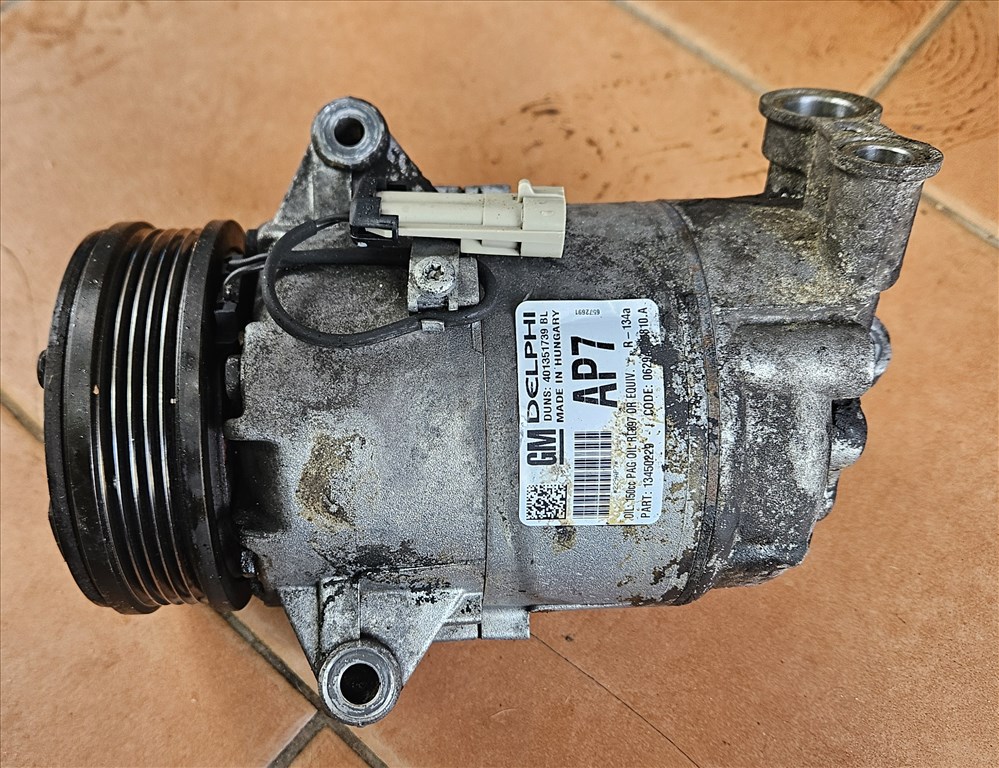 Opel Zafira B 1.8 Klímakompresszor AP7 13450229 1. kép