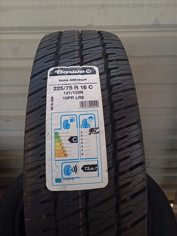  2 db új Barum Vanis Allseason 225/75 R16C 121/120R 4 évszakos gumi 1. kép