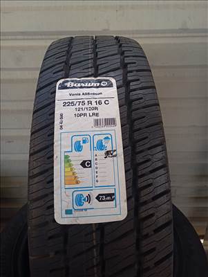  2 db új Barum Vanis Allseason 225/75 R16C 121/120R 4 évszakos gumi