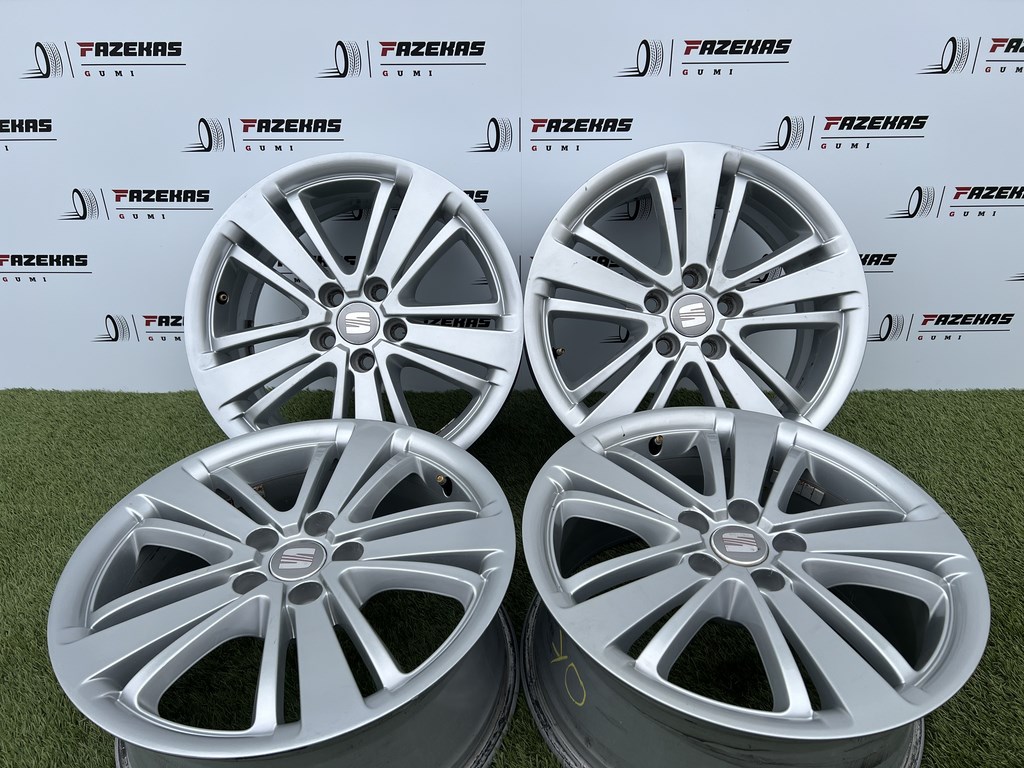 5x100 16" Seat gyári alufelni 7Jx16h2 ET43 1. kép