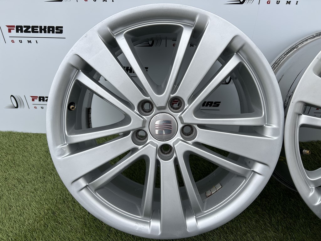 5x100 16" Seat gyári alufelni 7Jx16h2 ET43 5. kép