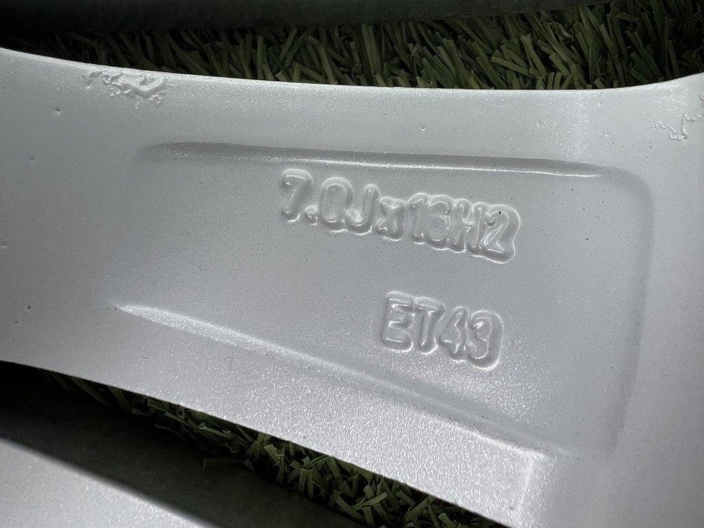 5x100 16" Seat gyári alufelni 7Jx16h2 ET43 7. kép