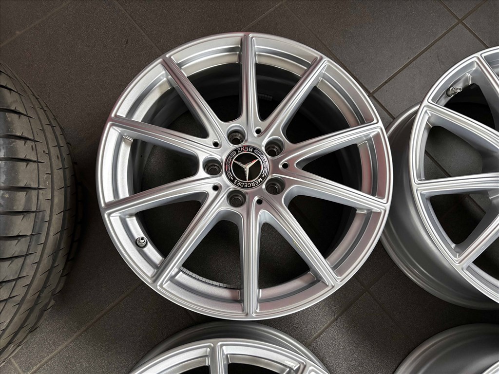 Mercedes 17" 5x112 gyári alufelni eladó 17 coll W205 W206 A B C CLA 3. kép