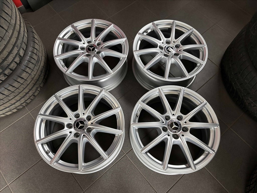 Mercedes 17" 5x112 gyári alufelni eladó 17 coll W205 W206 A B C CLA 5. kép