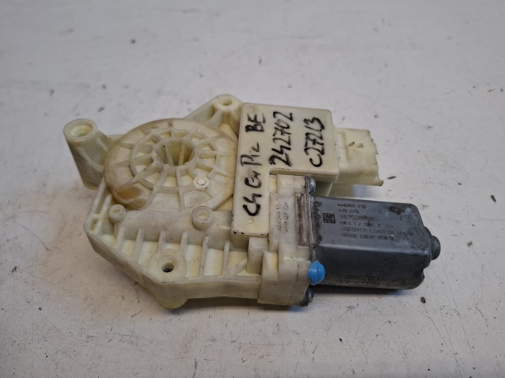 Citroen C4 grand picasso bal elsõ ablakemelõ motor 9675288990 2. kép